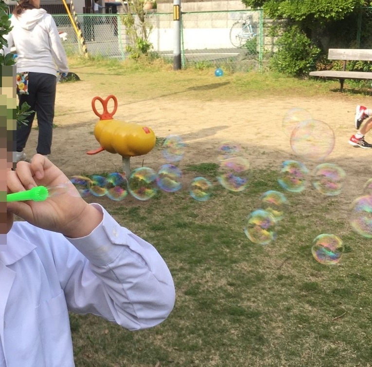 公園遊びで大はしゃぎ(^^)/