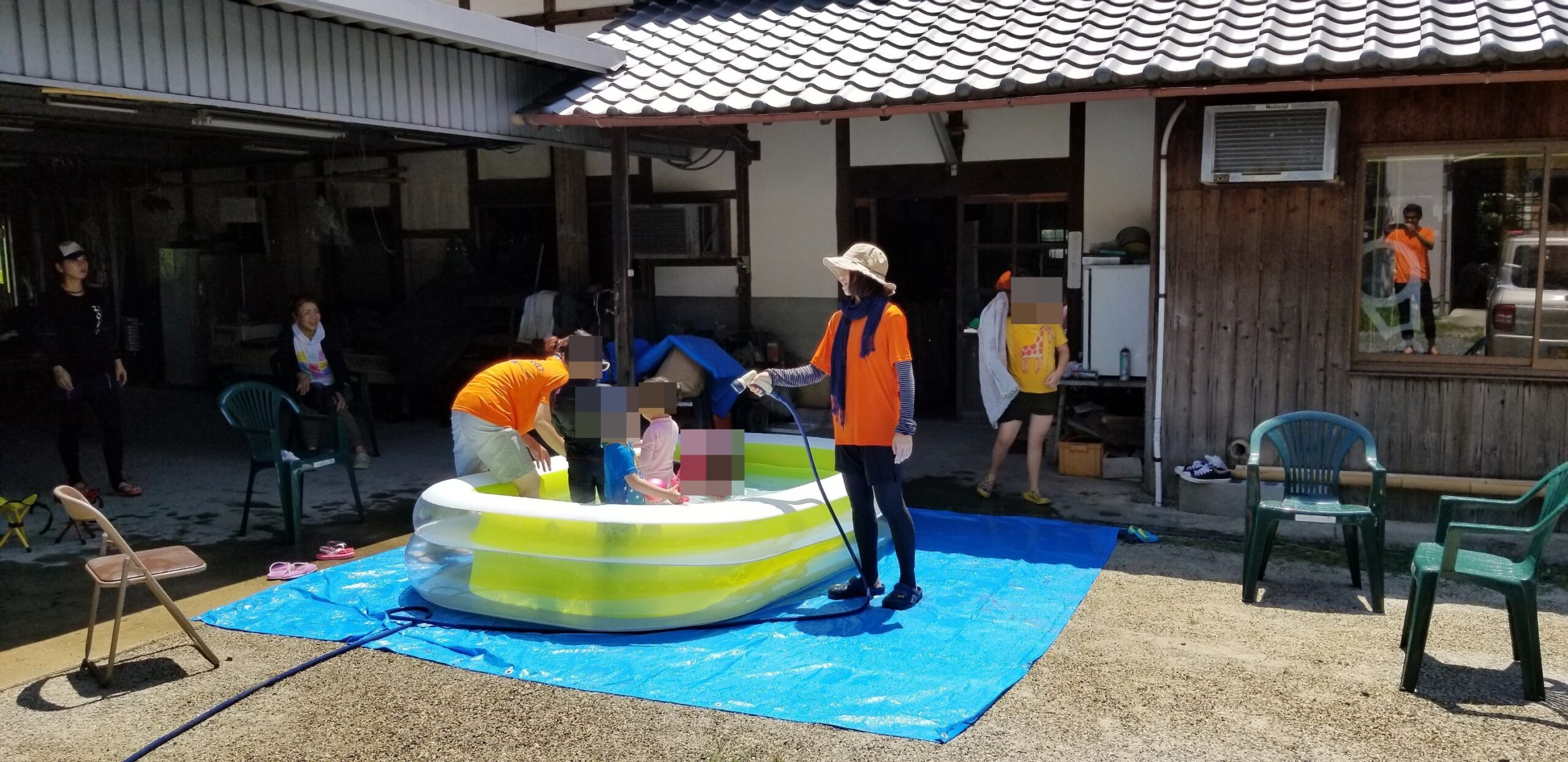 夏だ！プール遊びだ(^^)