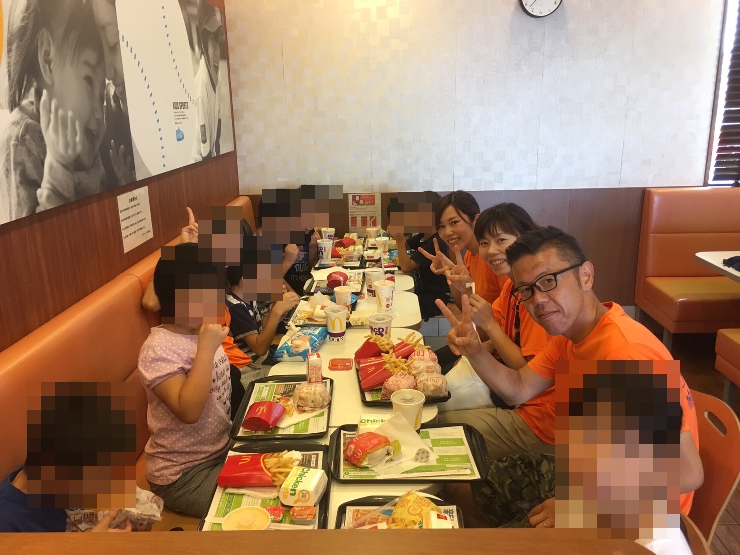 外食イベント！マクド〇ルド(^^)/