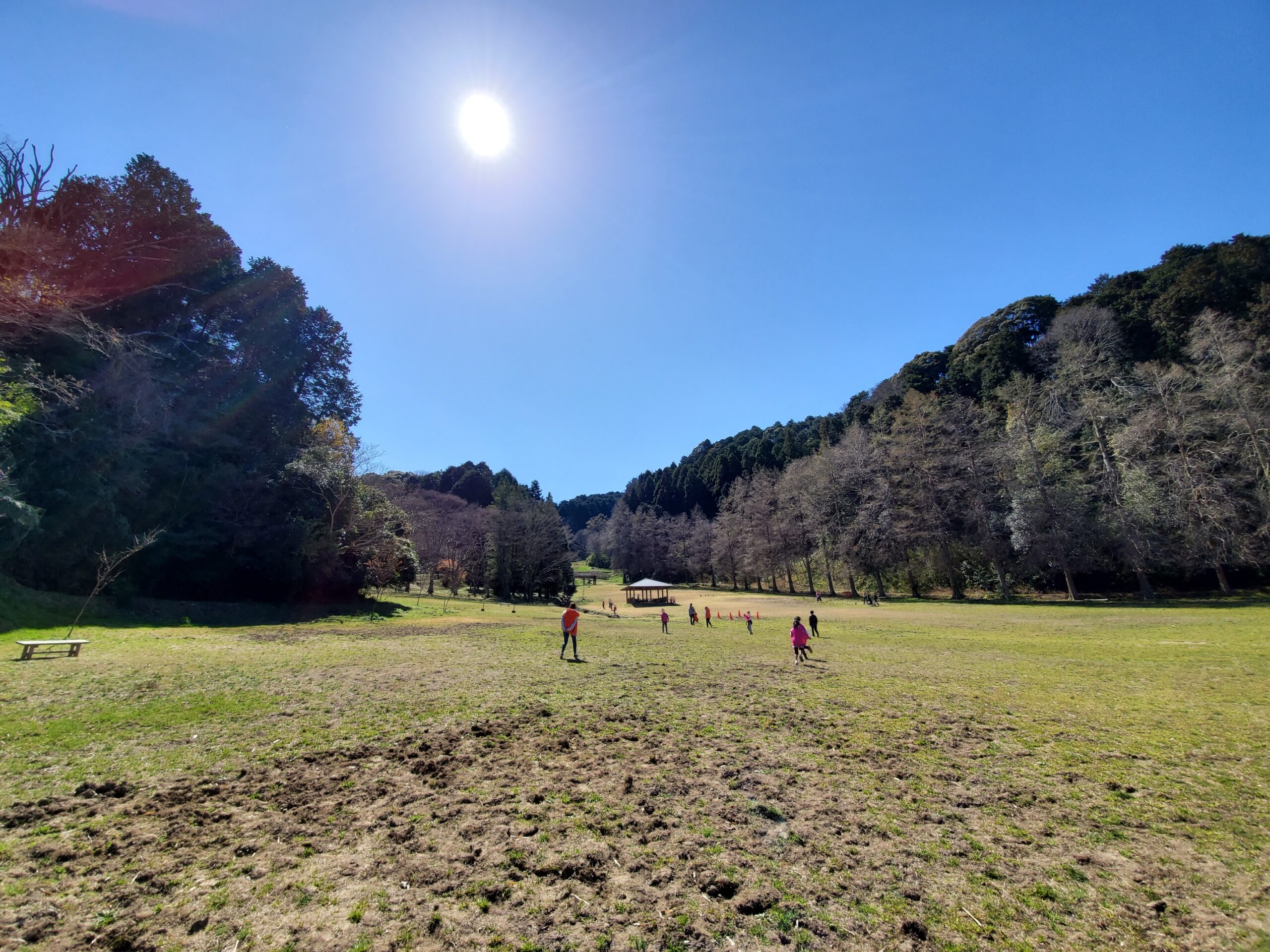 天気の良い日の外遊び(^-^)