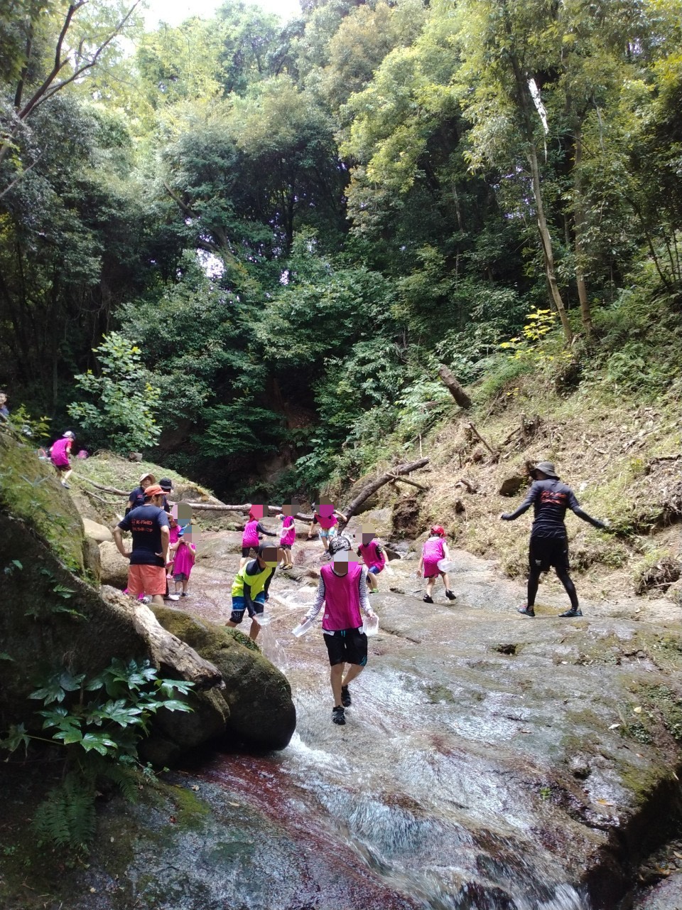 待ちに待った沢遊び！！